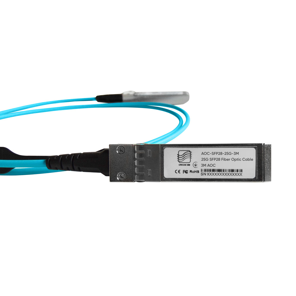 SFP28 25G Fiber optic cable, AOC, 3Meters