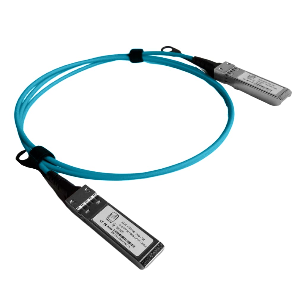 SFP28 25G Fiber optic cable, AOC, 3Meters