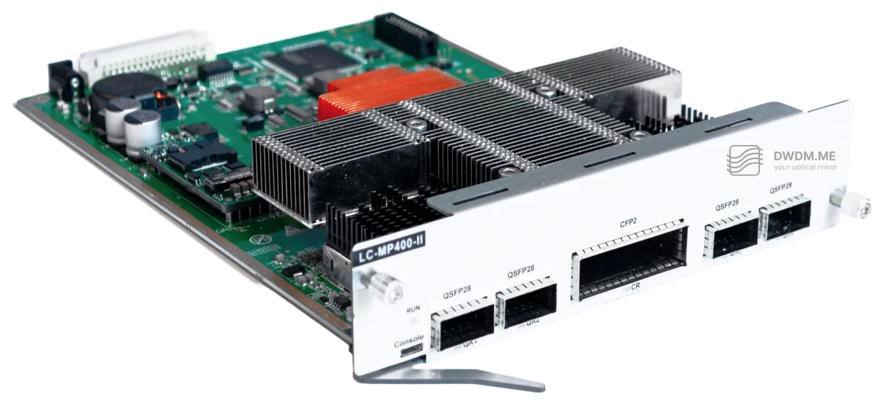 LC-MP400-II Muxponder Service Card - 400G (4xQSFP28 CFP2-DCO-le)